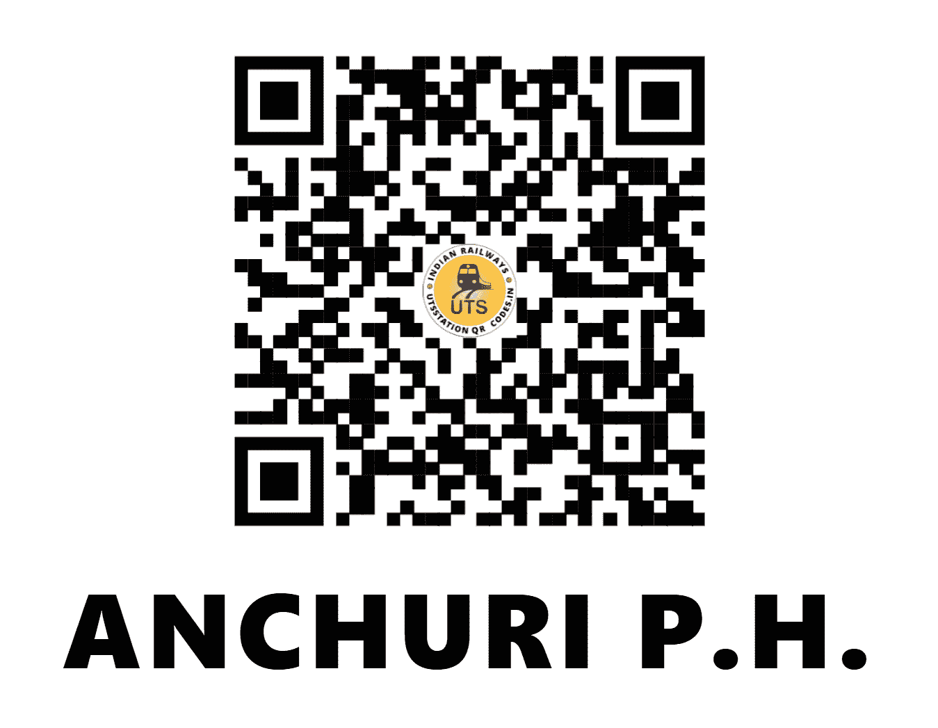 UTS QR Code for ANCHURI P.H. - ANCR (SE - WEST BENGAL)